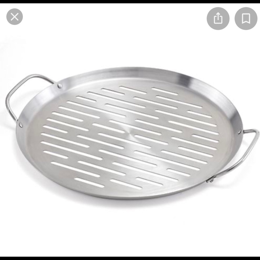 Pampered Chef BBQ Pizza Grill Pan